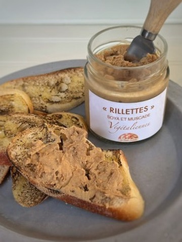 Photo des pots de rillettes